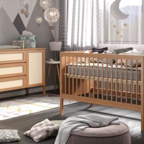 Dormitório infantil em imagem virtual render 3d do Studio 25. Ambientação exclusiva para um produto realmente diferenciado.